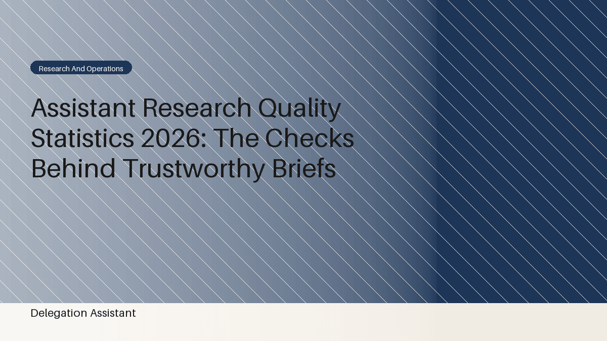Research quality checklist with source verification steps