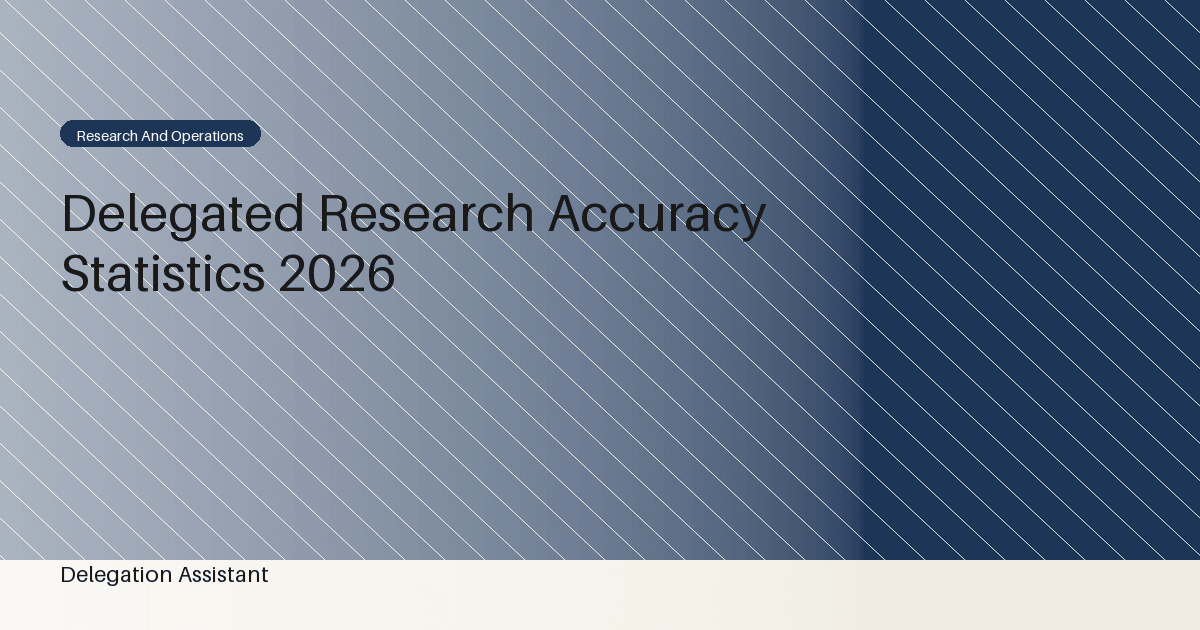 DelegationAssistant research visual supporting AI editorial monitoring