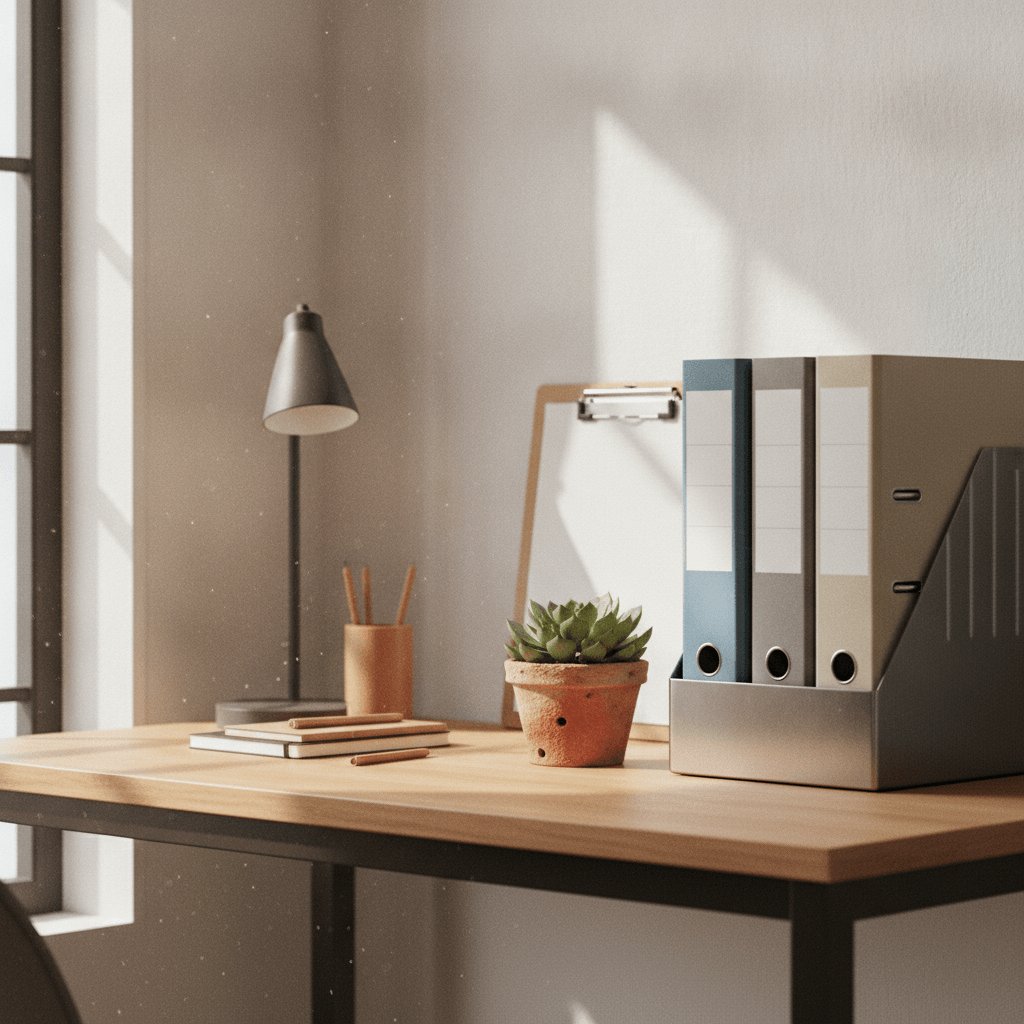 Organized operating documents and office materials